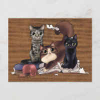 The Writer's Cats
