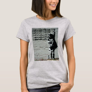 The Writing is on the Wall Graffiti  T-Shirt