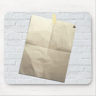 The Writing's On The Wall Mouse Pad Blank