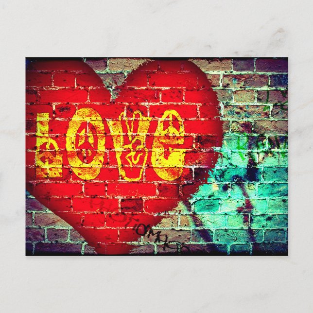 The Writings On The Wall Postcard (Front)