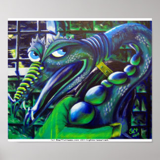 The Wurm and the Woman Poster