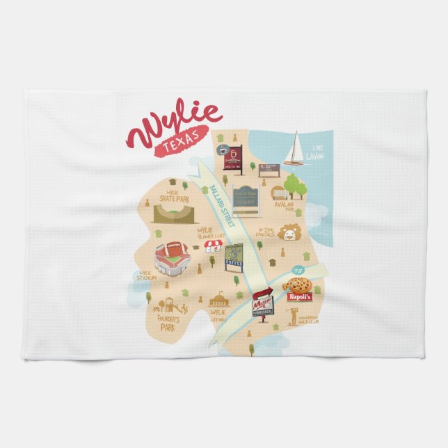 The Wylie Texas Towel (Horizontal)