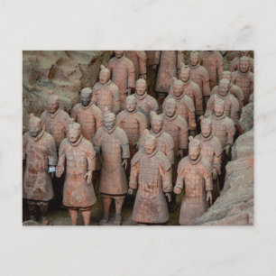 The Xian Terracotta Army in China Postcard