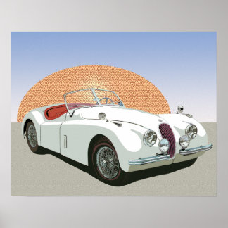 The XK-120 Poster