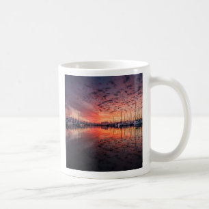 The Yacht Haha at Dusk Coffee Mug
