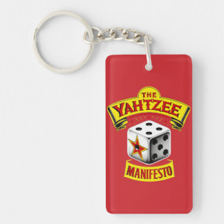The Yahtzee Manifesto Keychain