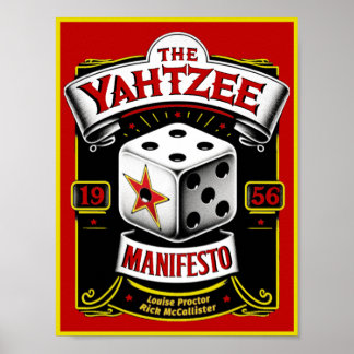 The Yahtzee Manifesto Poster