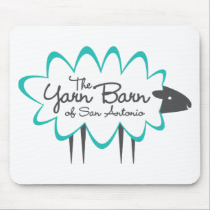 The Yarn Barn of San Antonio Sheepy Mouse Mat