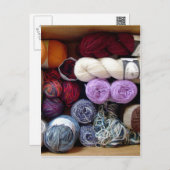 The Yarn Collector's Box Postcard (Front/Back)