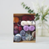 The Yarn Collector's Box Postcard (Standing Front)