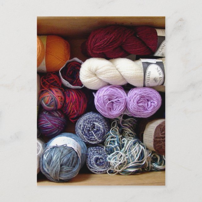 The Yarn Collector's Box Postcard (Front)