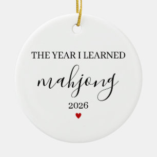 The Year I Learned Mahjong, Mahjong Lover Ornament