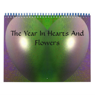 The Year In Hearts And Flowers calendar
