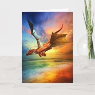 The Year of the Dragon Holiday Card