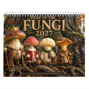 The Year of the Fungi 2027 Calendar