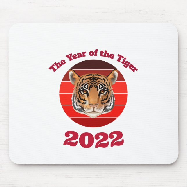 The Year of the Tiger 2022 Mouse Mat (Front)