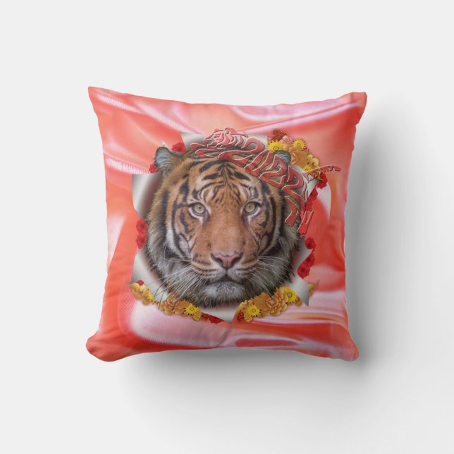 The Year of the Tiger Cushion (Front)