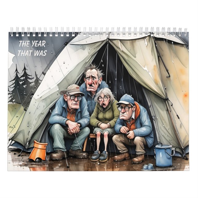 The Year That Was - New Zealand Cartoon Calendar (Cover)