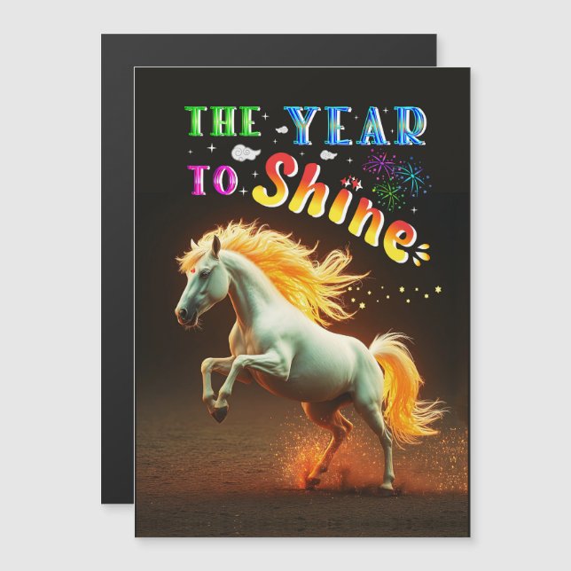 The Year To Shine (Front/Back)