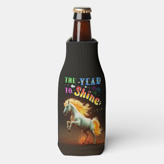 The Year To Shine Bottle Cooler (Bottle Front)