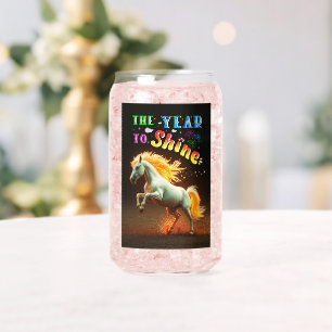 The Year To Shine Can Glass