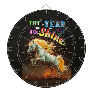 The Year To Shine Dartboard