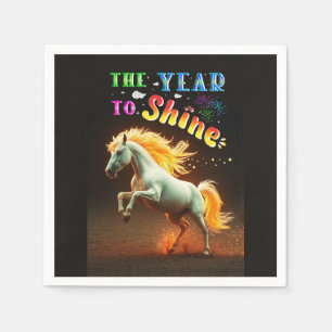 The Year To Shine Napkin