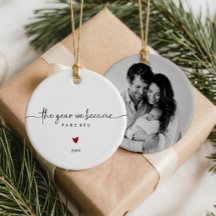 The Year We Became Parents Ornament