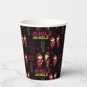 THE YEAR WITHOUT A SANTA CLAUS™ Elf Pattern Paper Cups