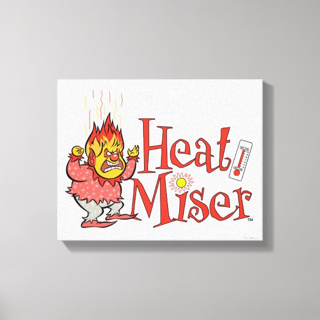 THE YEAR WITHOUT A SANTA CLAUS™ | Heat Miser Canvas Print (Front)