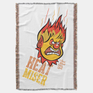 THE YEAR WITHOUT A SANTA CLAUS™ Heat Miser Fumin Throw Blanket