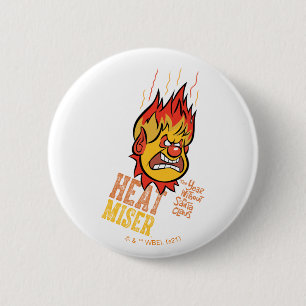 THE YEAR WITHOUT A SANTA CLAUS™ Heat Miser Fuming 6 Cm Round Badge