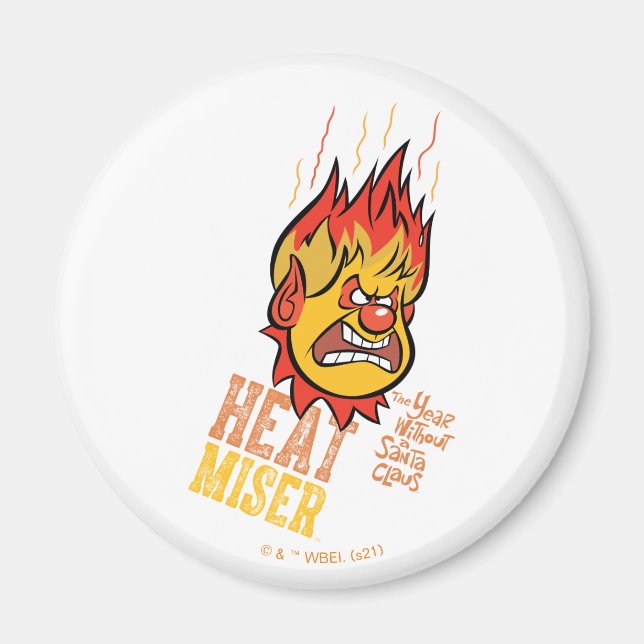 THE YEAR WITHOUT A SANTA CLAUS™ Heat Miser Fuming Magnet (Front)