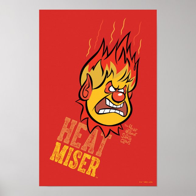 THE YEAR WITHOUT A SANTA CLAUS™ Heat Miser Fuming Poster (Front)