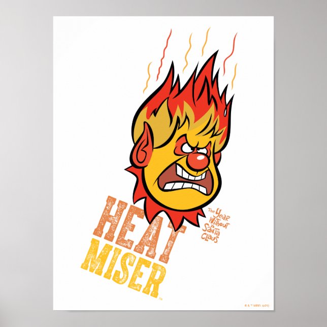 THE YEAR WITHOUT A SANTA CLAUS™ Heat Miser Fuming Poster (Front)