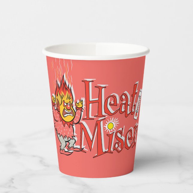 THE YEAR WITHOUT A SANTA CLAUS™ | Heat Miser Paper Cups (Left)