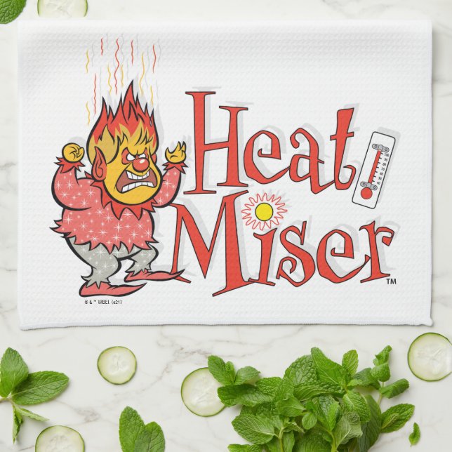 THE YEAR WITHOUT A SANTA CLAUS™ | Heat Miser Tea Towel (Folded)