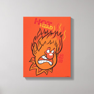 THE YEAR WITHOUT A SANTA CLAUS™   Hot Head Canvas Print