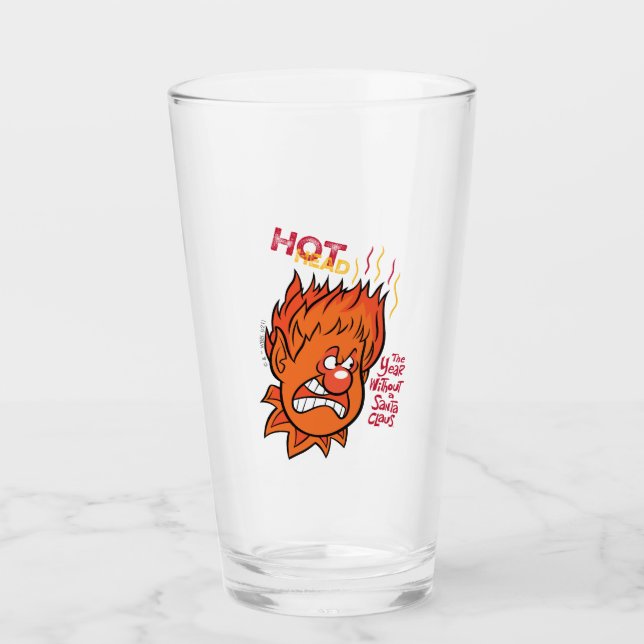 THE YEAR WITHOUT A SANTA CLAUS™ | Hot Head Glass (Front)