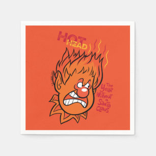 THE YEAR WITHOUT A SANTA CLAUS™   Hot Head Napkin