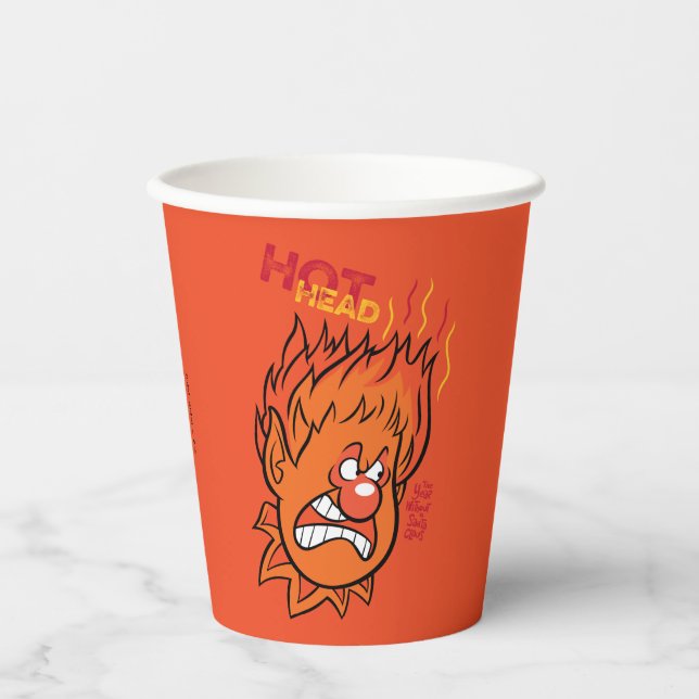 THE YEAR WITHOUT A SANTA CLAUS™ | Hot Head Paper Cups (Front)