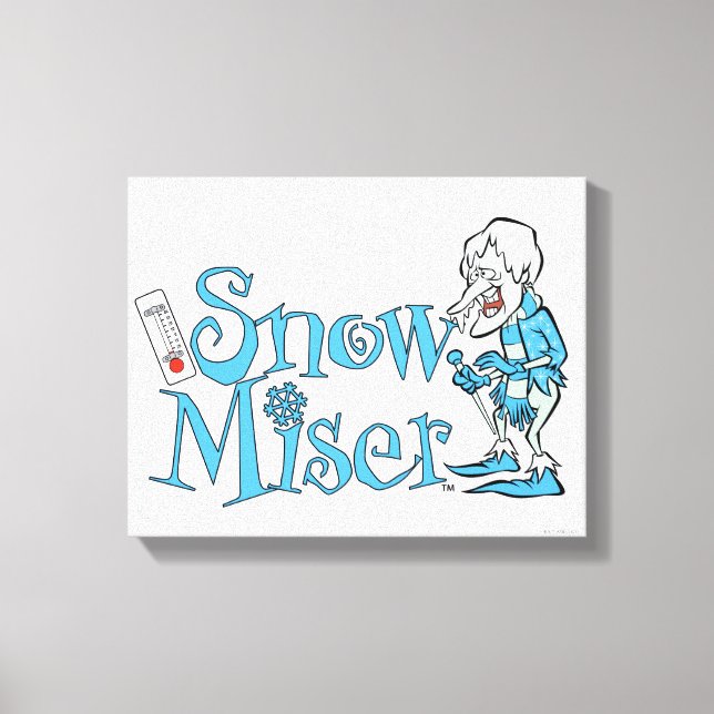 THE YEAR WITHOUT A SANTA CLAUS™ | Snow Miser Canvas Print (Front)