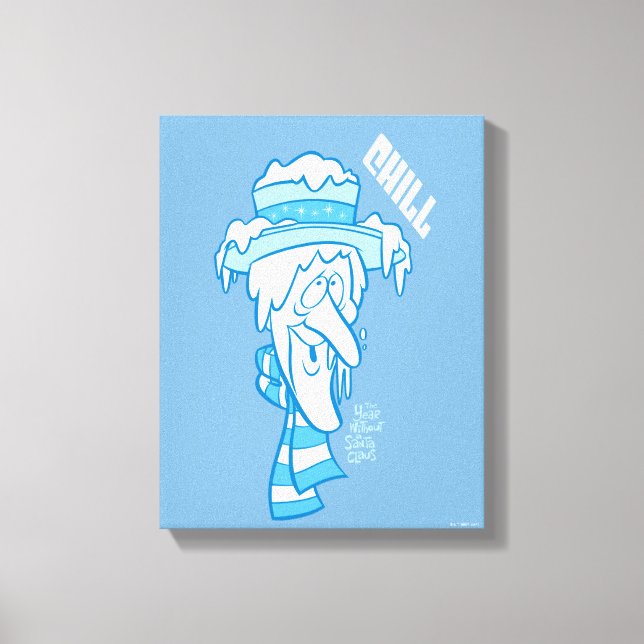 THE YEAR WITHOUT A SANTA CLAUS™ | Snow Miser Chill Canvas Print (Front)