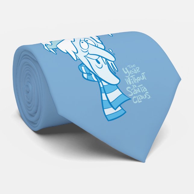 THE YEAR WITHOUT A SANTA CLAUS™ | Snow Miser Chill Tie (Rolled)