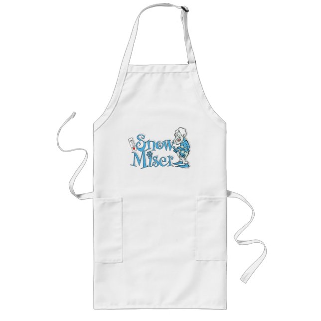 THE YEAR WITHOUT A SANTA CLAUS™ | Snow Miser Long Apron (Front)