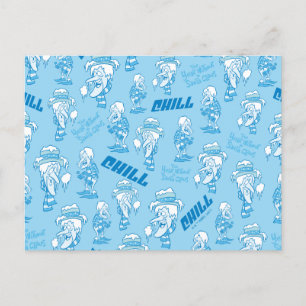 THE YEAR WITHOUT A SANTA CLAUS™ Snow Miser Pattern Holiday Postcard