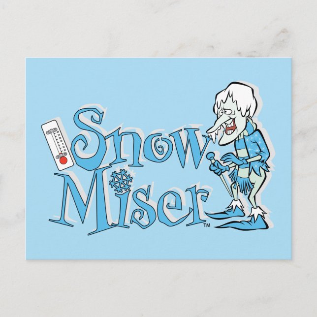 THE YEAR WITHOUT A SANTA CLAUS™ | Snow Miser Postcard (Front)