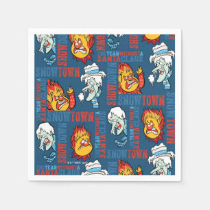 THE YEAR WITHOUT A SANTA CLAUS™ Snowtown Showdown Napkin