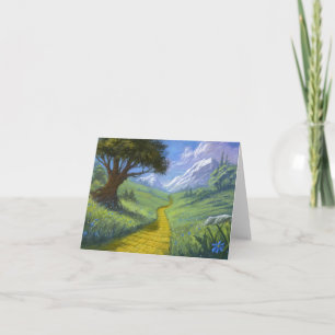 The Yellow Brick Road Card