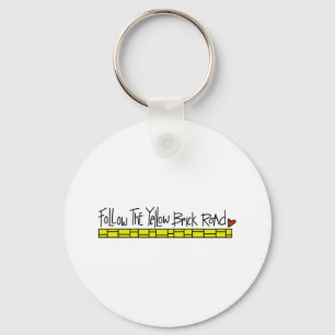 The Yellow Brick Road Key Ring